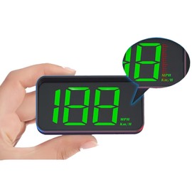 Car Head Up Display, M2 Windshield Speedometer Projector HUD,GPS Speedometer Mph, 3.5 Inches Digital GPS Speedometer with MPH Speed, Plug and Play Car Heads up Display for All Cars(Green)