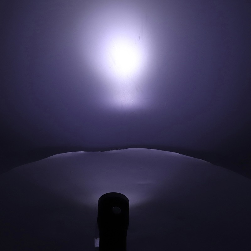 P50 Flashlight 3LED Long Range Flashlight 10000LM Stepless Dimming USB