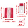 FINBe Acrylic Hinge self-Adhesive Page 45 * 35mm and self-Adhesive