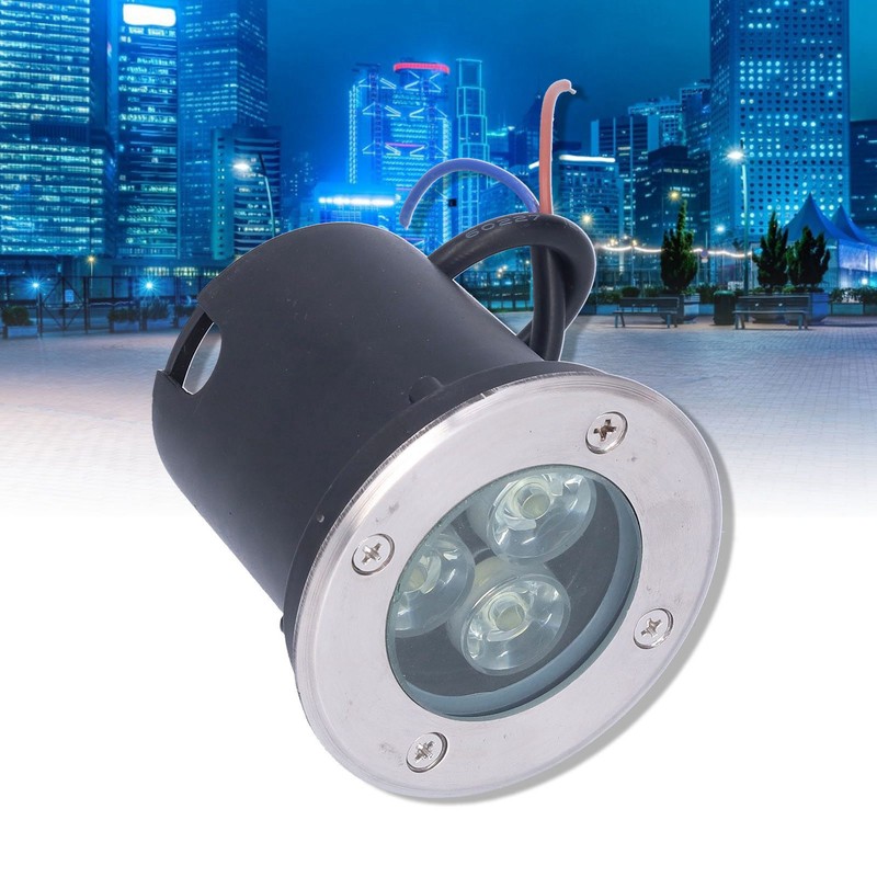 Buried Light Waterproof Warm Light Stainless Steel LED Landscape Light