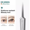 MR.GREEN 잉그로운 헤어 핀셋 바늘 코 끝 눈썹 조각용 블랙헤드