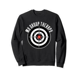 My Group Therapy Funny Gun Shooting Range Gift For Men Women Sweatshirt