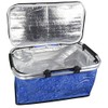 Aluminium Shopping Basket, Thermal Basket, Cool Bag, Foldable Picnic Camping