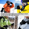 OOZi Winter Gloves Men Women Thermal Gloves Touchscreen Midweight Liner