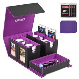 Kabinka MTG Commander Deck Box, Holds 400+ Double-Sleeved Cards