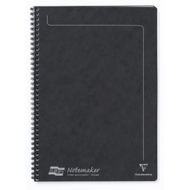 Europa A4 Side Bound Note Maker - Black (Pack of 1)