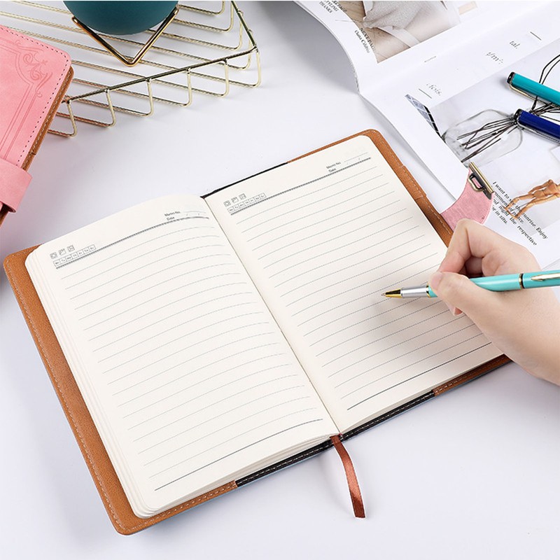 Lock Journal Safe Reliable Waterproof Artificial PU Leather Password Lock