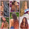 French Curly Braiding Hair 24 Inch 8 Packs - Pre