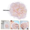 FOMIYES Dual Function Mesh Scrubber for Deep Exfoliation Lather for