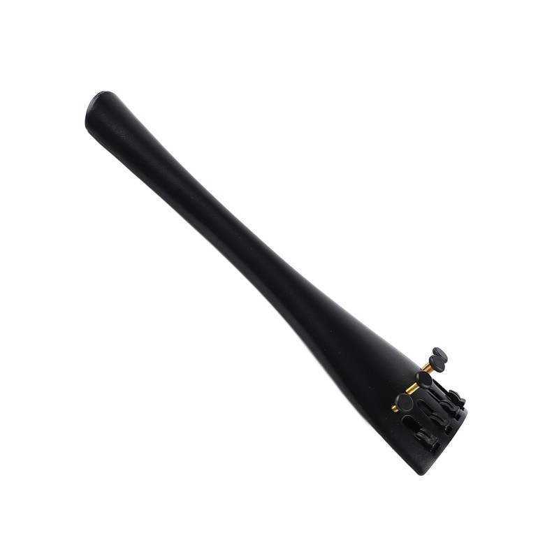 Cello Tailpiece with 4 Fine Tuners Adjustable Black Musical Instrument