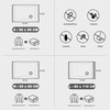Vacuum Storage Bags 60 x 80 cm Save Space When