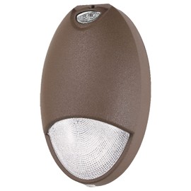 OSTEK LED Emergency Wall Pack Light 12W with Battery Backup Photocell Sensor, IP65 LED Outdoor Wall Pack Emergency Lighting Fixtures 5000K 120-277VAC, Aluminum Housing, UL Certified (1 Pack)