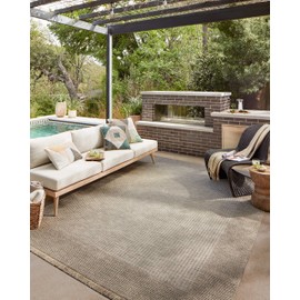 Loloi II Dawn Collection Indoor/Outdoor DAW-06 Russet 5'-1" x 7'-7" Area Rug