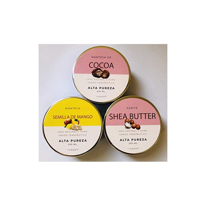 MANTECA DE MANGO 200 ML. GRADO COSMÉTICO