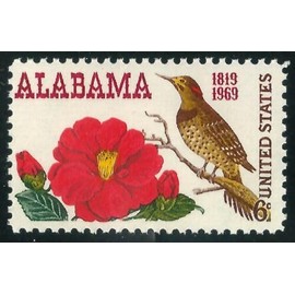 1969 Alabama Anniversary as a State Single 6c Postage- MNH, OG - Sc# 1375