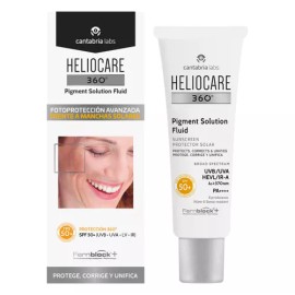 Heliocare Crema Facial Despigmentante Protector Solar Paño Pecas Fps50