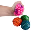 Rhode Island Novelty 3 Inch Neon Mesh Squeeze Ball, One