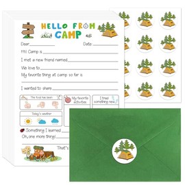 12PCS My Camping Activity Poster