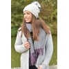 styleBREAKER 01017137 Women's Scarf in Elegant 2-Face Look with Fringes,