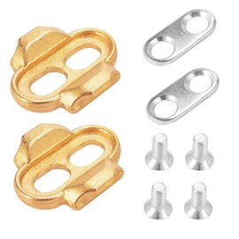 Raheem 8PCS Bike Cleat Set Bicycle Pedal Cleats With Screws Accessory Bike Shoes Pedals Cleats Set for Crank Brothers