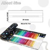 LYQQY Pencil Wrap Canvas Pencil Wrap Roll Up Holder for