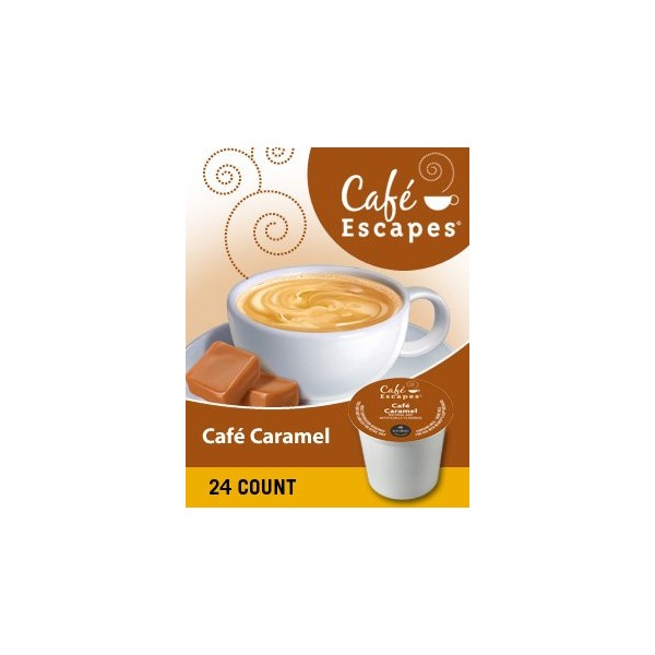 Café Escapes Café Caramel K-Cup Pack