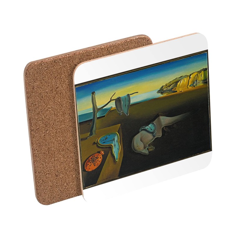 Cork Coaster - Salvadore Dali Persistance of Memory Surrealism -
