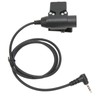 7.1mm Telescopic Throat Microphone Earpiece U94 PTT Suitable for Yaese