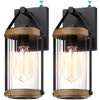 LONEDRUID 2 Pack Dusk to Dawn Outdoor Wall Light Fixtures