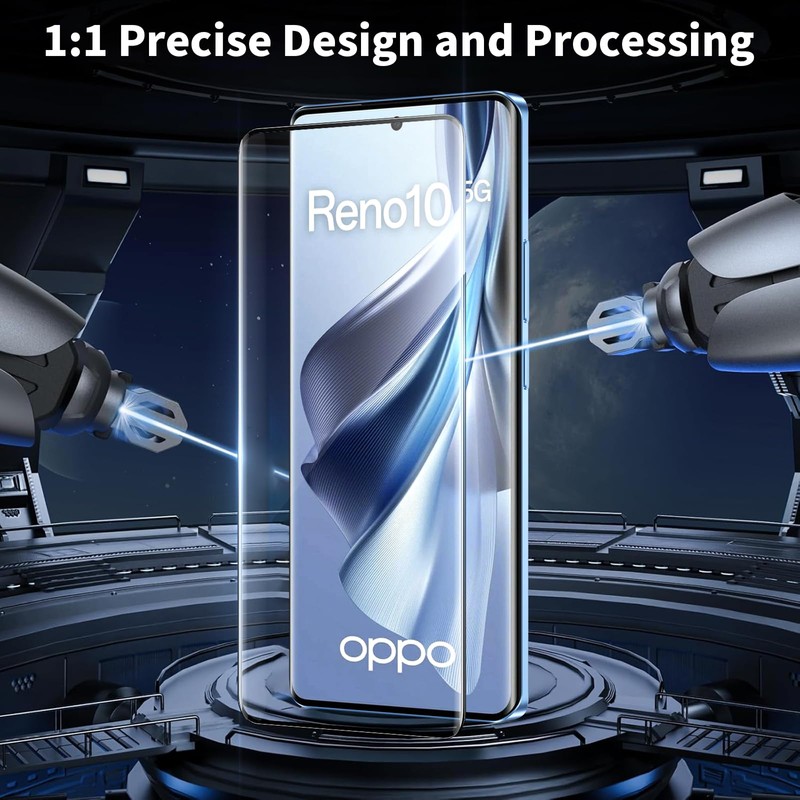 Coiwxmoi Pack of 2 Tempered Glass Screen Protectors for OPPO