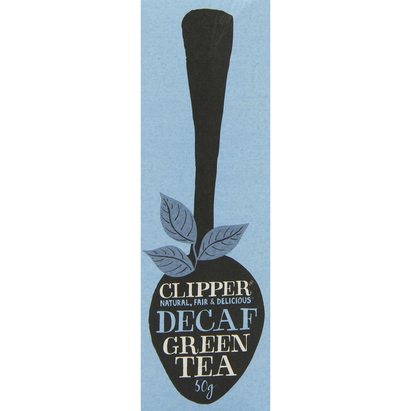 Clipper Fairtrade Decaf Green 26 Teabags (Pack of 6, Total