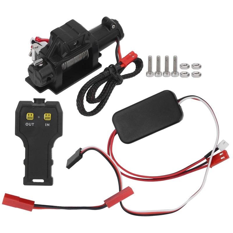 Automatic Winch with Handheld Remote Controler Single Motor Universal Winch
