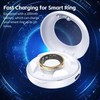Smart Ring Charging Case Magnetic Charging Compartment Compact Box Portable