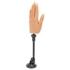 Nail Pratice Training Hand Silicone Bendable Nail Art Fake Hand