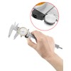 QWORK Dial Calipers, 0-15cm Caliper Measuring Tool, 0.02mm Graduation Interval,