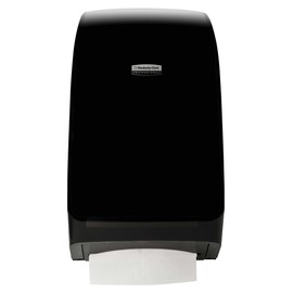 Kimberly-Clark Professional MOD Scottfold Folded Paper Towel Dispenser (39711), 10.6” x 18.79” x 5.48”, Modern Towel Dispenser, Black