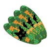 St. Patrick's Day Black Cat Shamrock Double-Sided Oval Nail File