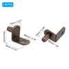 PATIKIL Shelf Pegs Pins 1/5 Inch, 40 Pack L-Shaped Shelf