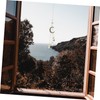 ORFOFE Hanging Crystal Delicate Sun Catcher Hanging Ornament Crystal