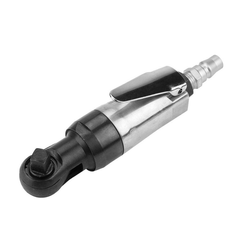 Akozon Air Ratchet Wrench, 1/4" Pneumatic Air Ratchet Wrench, Square