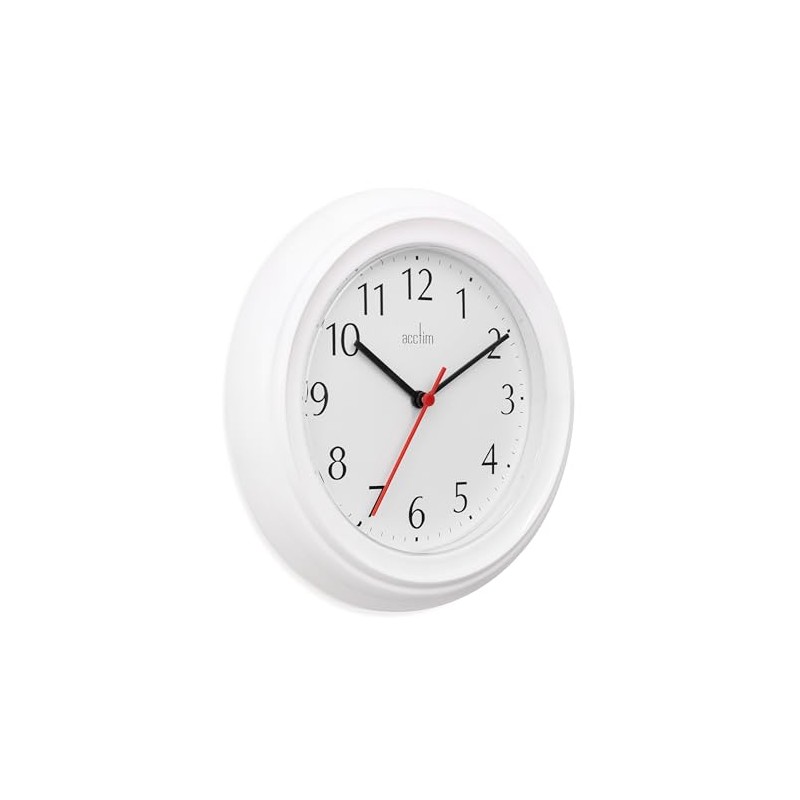 Acctim Wycombe Wall Clock - White