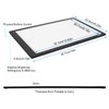 Magnetic A4 LED Artcraft Tracing Light Pad 4 Light Box