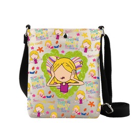 LEVLO Lizzzzie TV Show inspired Crossbody Bag Cartoon Movie Gift This Is What Dreams Are Made Of Crossbody Bag (THIS IS WHAT CB 2)