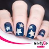 Whats Up Nails - Northern Star Vinyl Stencils for Christmas