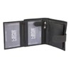 LEAS Ladies Wallet with Outside Lock and Big Coin Compartment