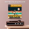 TuoYi Now Playing Vinyl Record Wall Mount Shelf, Black 7