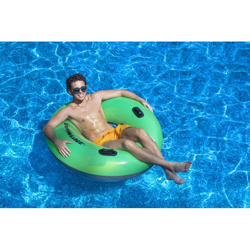 Swimline 42'' Suntanner Inflatable Pool Ring | Classic 1 Pack
