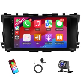 Leadfan Android Car Stereo for Nissan Altima 2013 2014 2015 2016 2017 2018 with Wireless Carplay Android Auto, 9 Inch Screen with GPS Bluetooth SWC Backup Camera