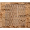 Lattice Panel with a Honeycomb Pattern Design MDF Home &
