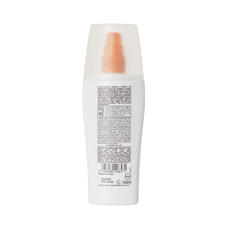 Leche Protector Sensitive + 50